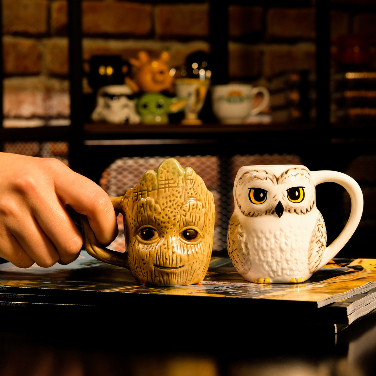 Produktbild Guardians of the Galaxy - Groot 3D Espresso Mugg