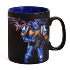 Produktbild Warhammer 40K - Ultramarines & Black Legion Termoeffektmugg