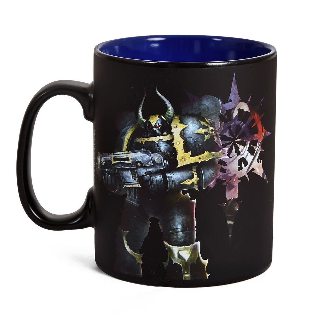 Produktbild Warhammer 40K - Ultramarines & Black Legion Termoeffektmugg