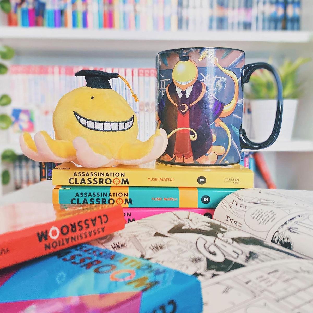 Produktbild Assassination Classroom - Koro-Sensei Termoeffekt Mugg
