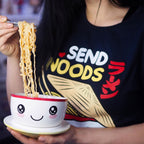 Produktbild Kawaii skål med lock för animefans