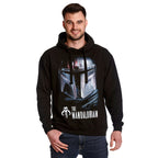 Produktbild The Mandalorian Dark Warrior Hoodie svart - Star Wars