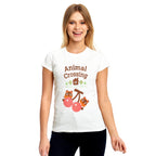 Produktbild Animal Crossing - Nepp och Schlepp T-shirt dam vit