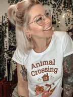 Produktbild Animal Crossing - Nepp och Schlepp T-shirt dam vit