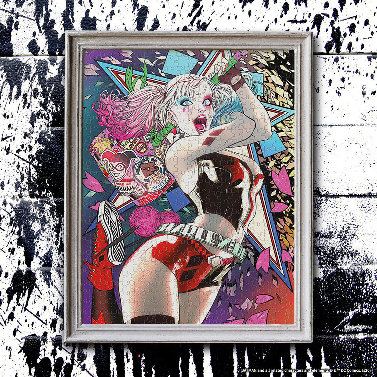 Produktbild Harley Quinn - Die Laughing Pussel