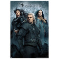 Produktbild Witcher - Geralt, Ciri och Yennefer Maxi Poster