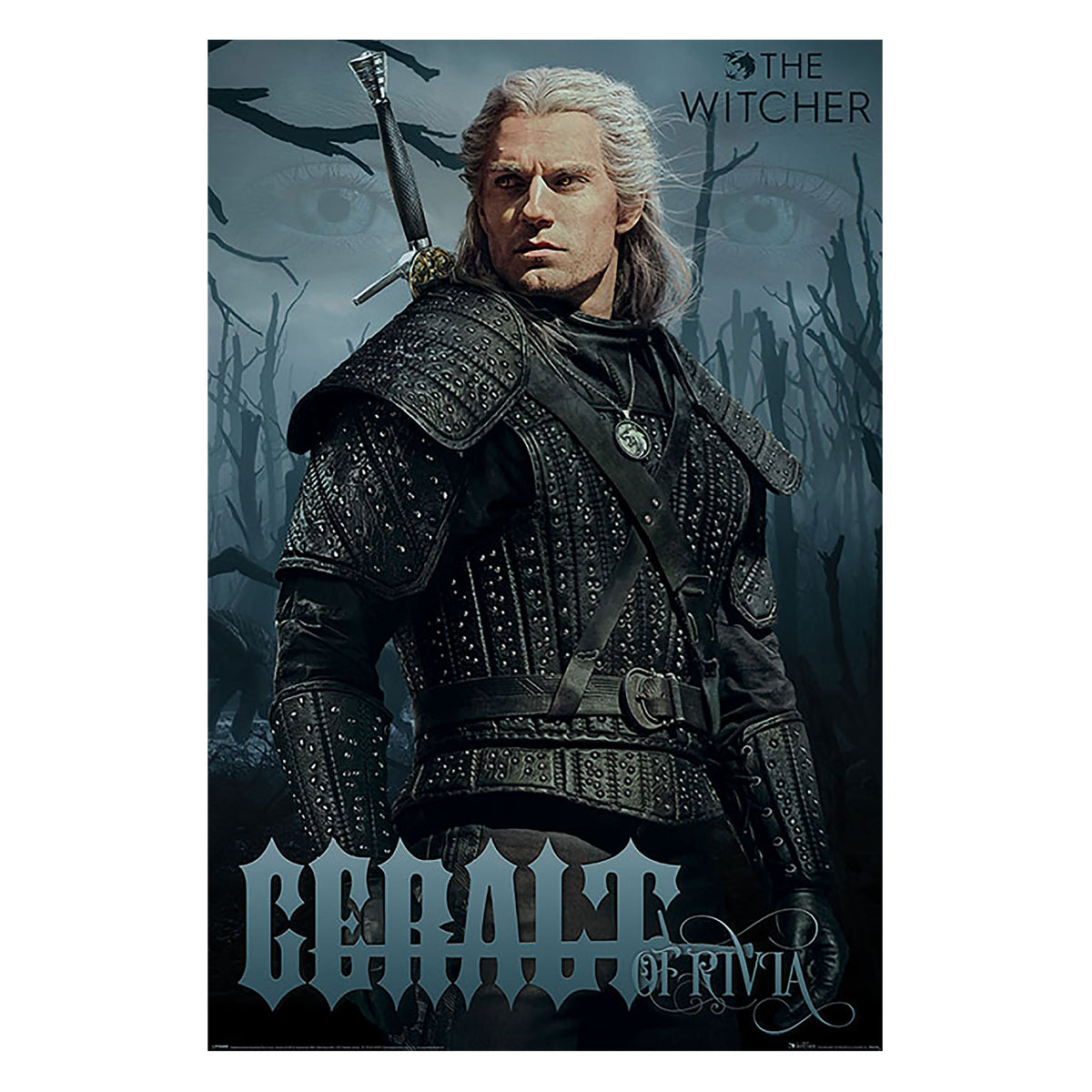 Produktbild Witcher - Geralt Karaktär Maxi Poster