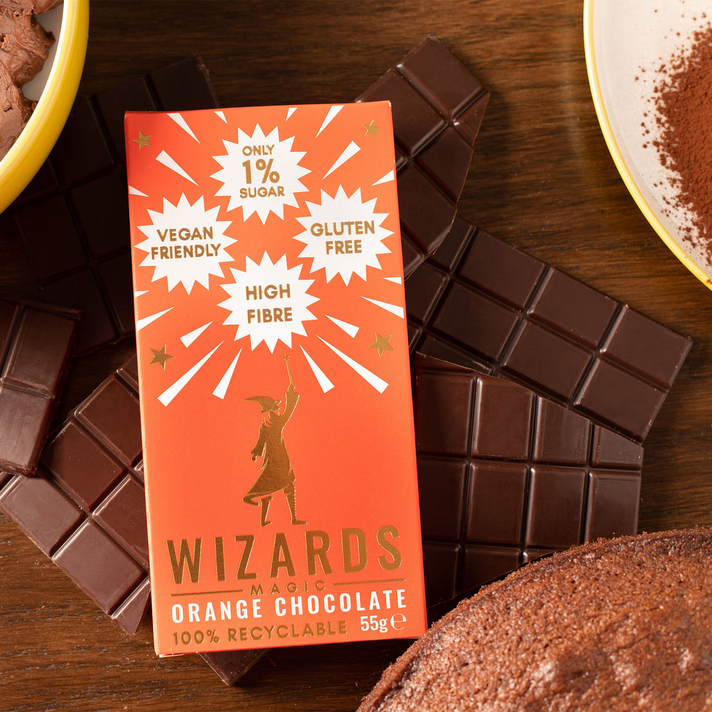 Produktbild Wizards Magic - Apelsinchoklad 12 kakel