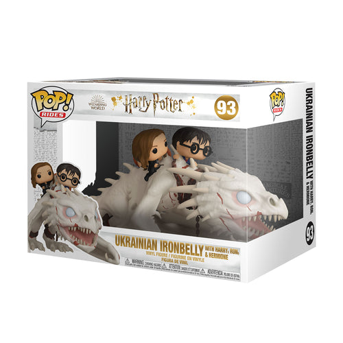 Produktbild Harry, Hermione och Ron på Gringotts drake Funko Pop Figur - Harry Potter