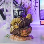 Produktbild The Mandalorian med The Child på Bantha Funko Pop vickande huvud-figur - Star Wars