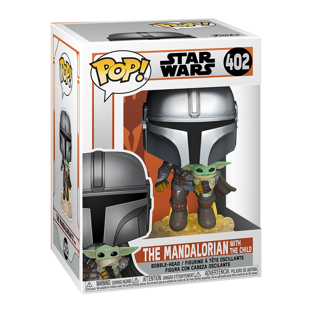 Produktbild The Mandalorian med The Child Funko Pop vickande figur - Star Wars