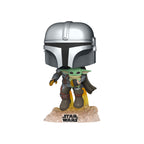 Produktbild The Mandalorian med The Child Funko Pop vickande figur - Star Wars