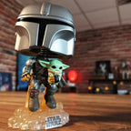 Produktbild The Mandalorian med The Child Funko Pop vickande figur - Star Wars