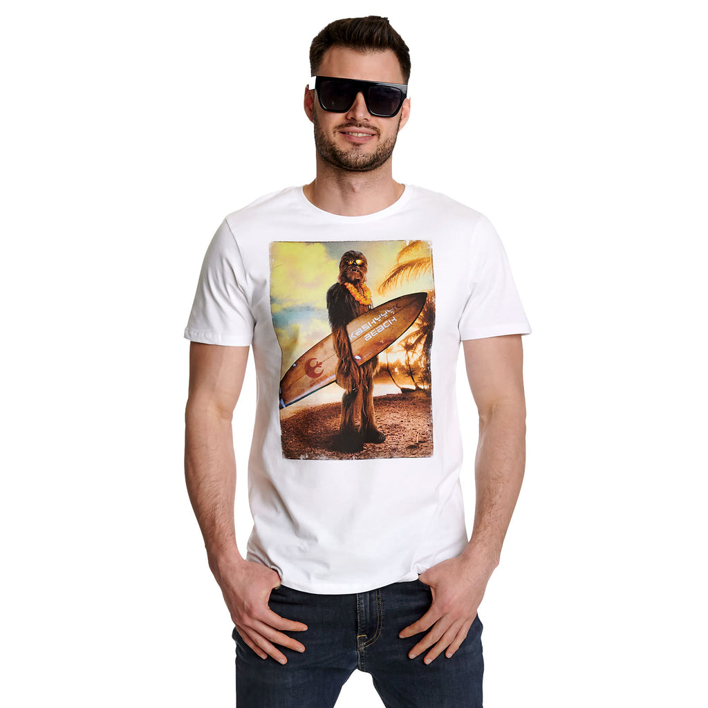Produktbild Star Wars - Wookiee Surfer T-shirt vit