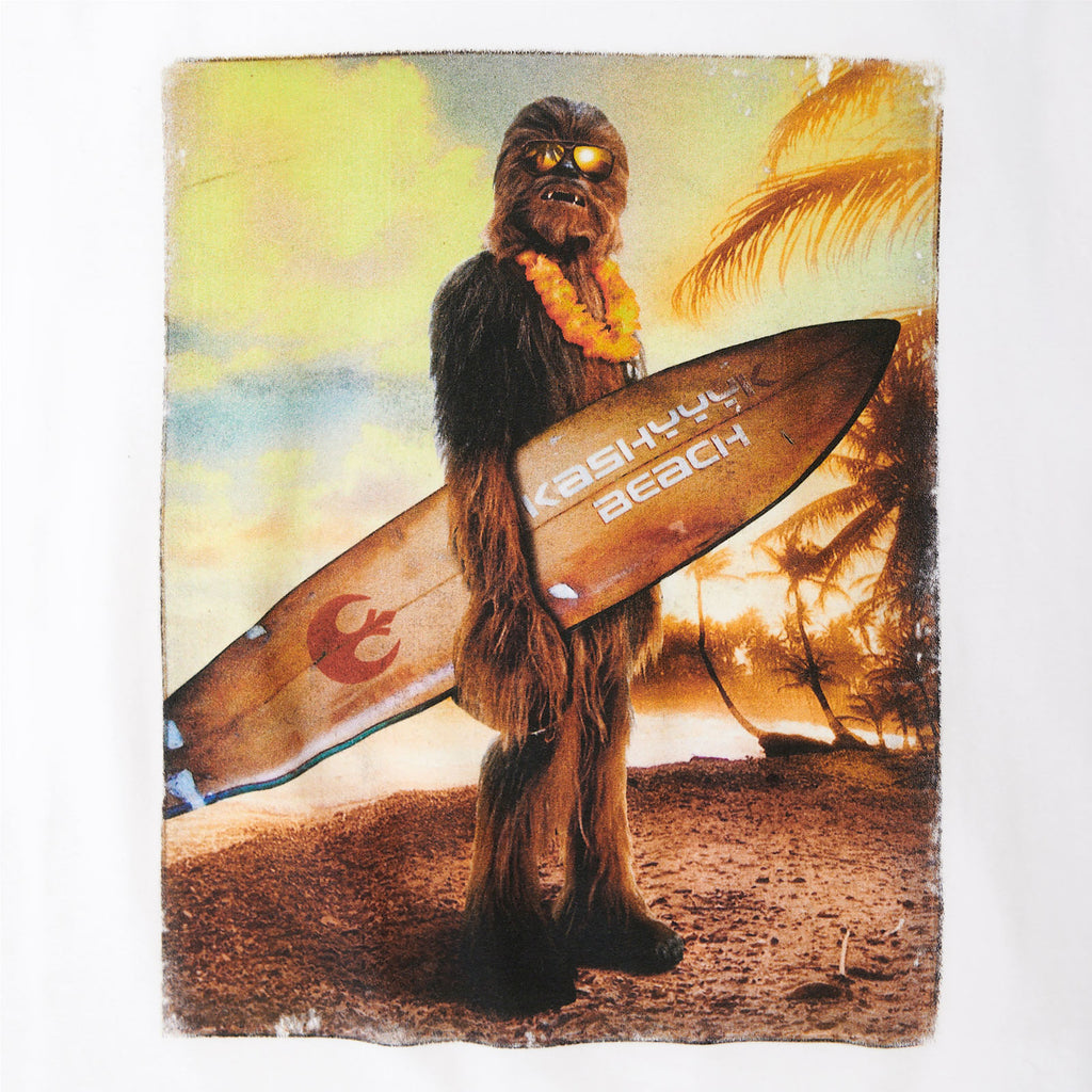 Produktbild Star Wars - Wookiee Surfer T-shirt vit
