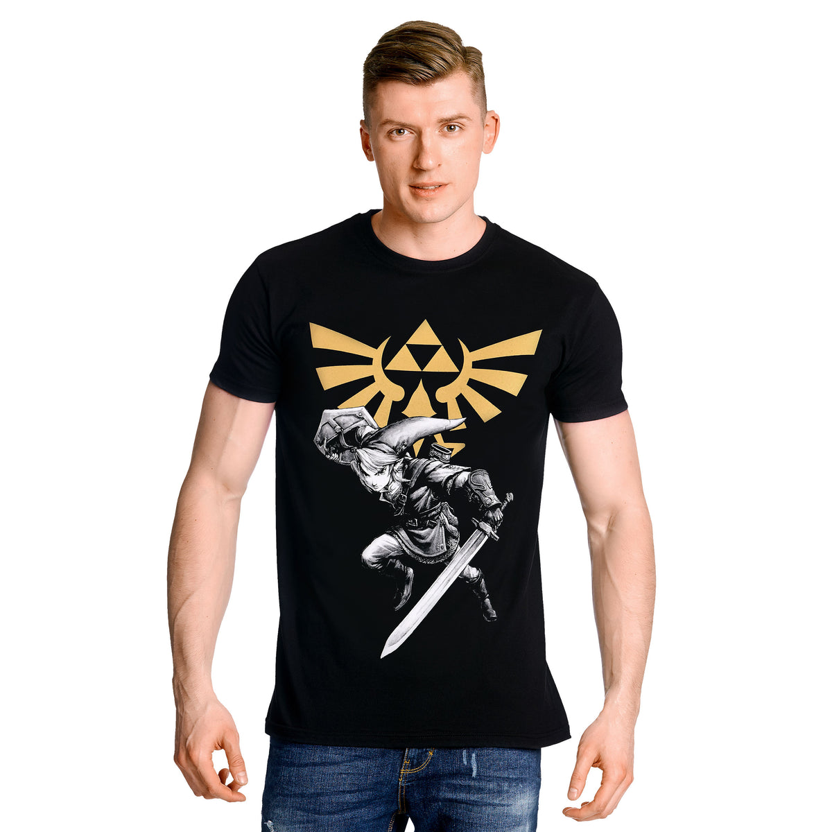 Produktbild Zelda - Link Battle T-shirt svart