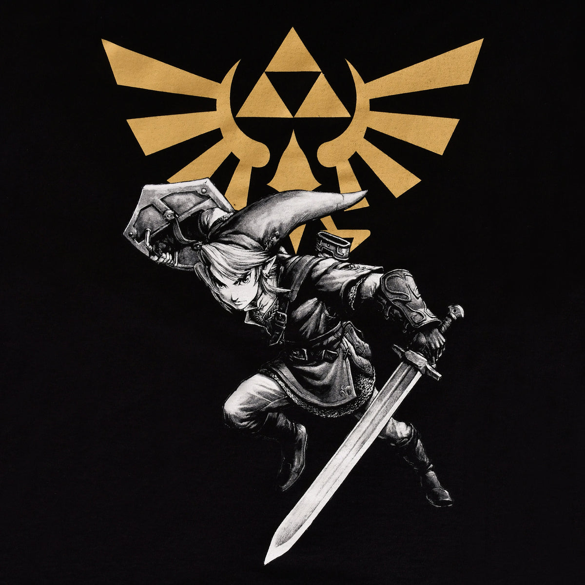 Produktbild Zelda - Link Battle T-shirt svart