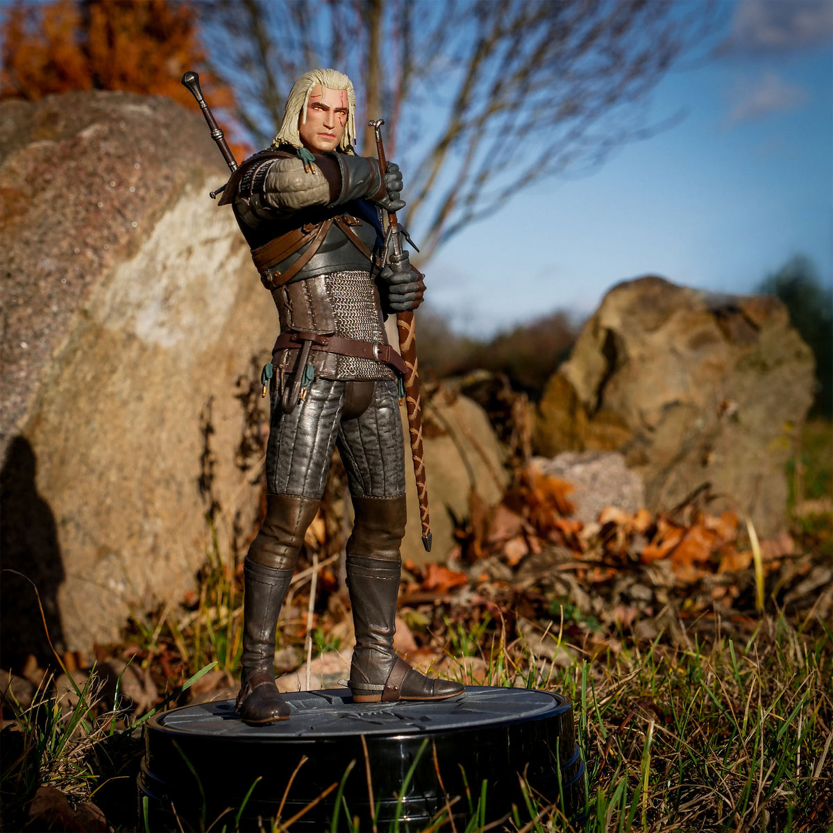 Produktbild Witcher - Heart of Stone Geralt Staty 25 cm