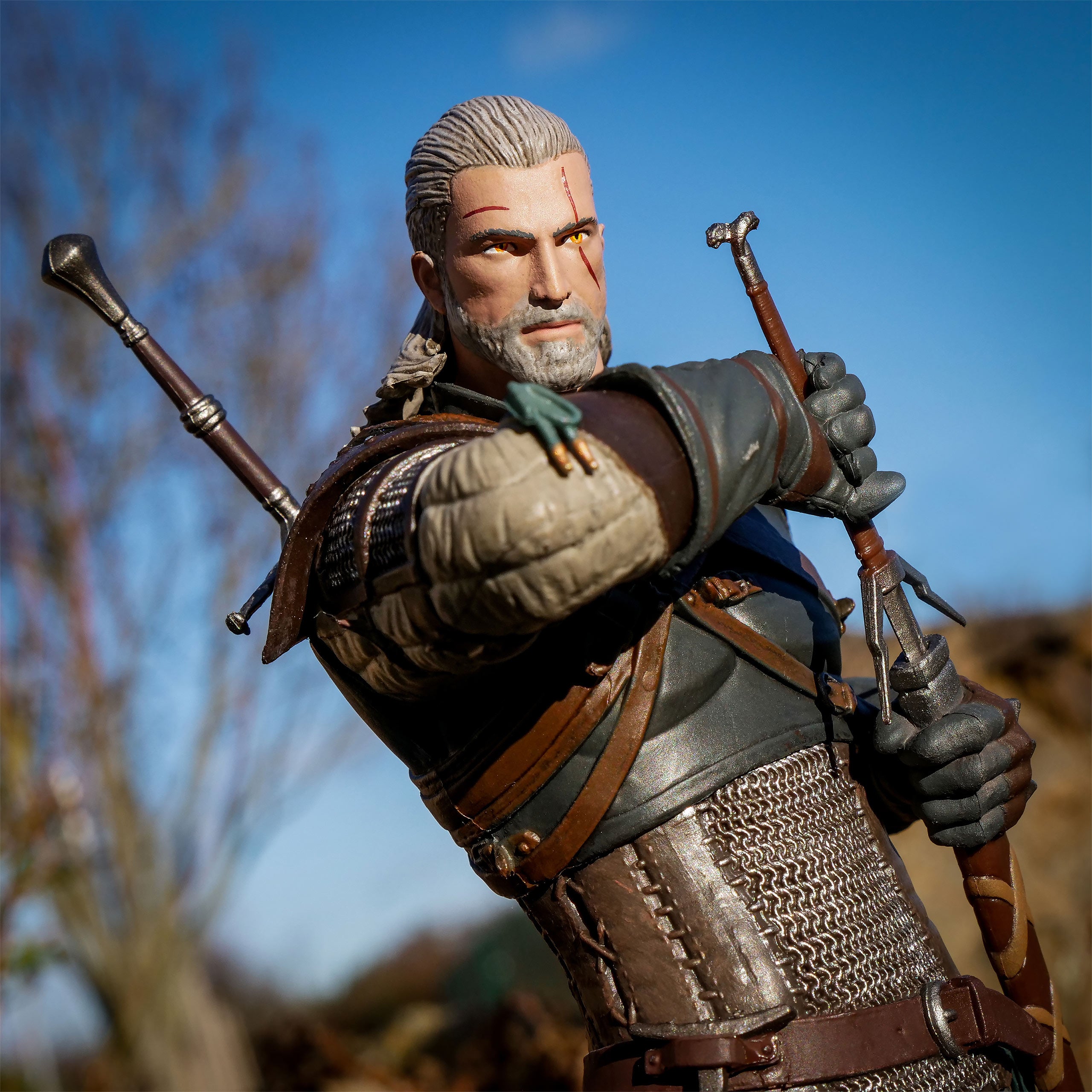 Produktbild Witcher - Heart of Stone Geralt Staty 25 cm