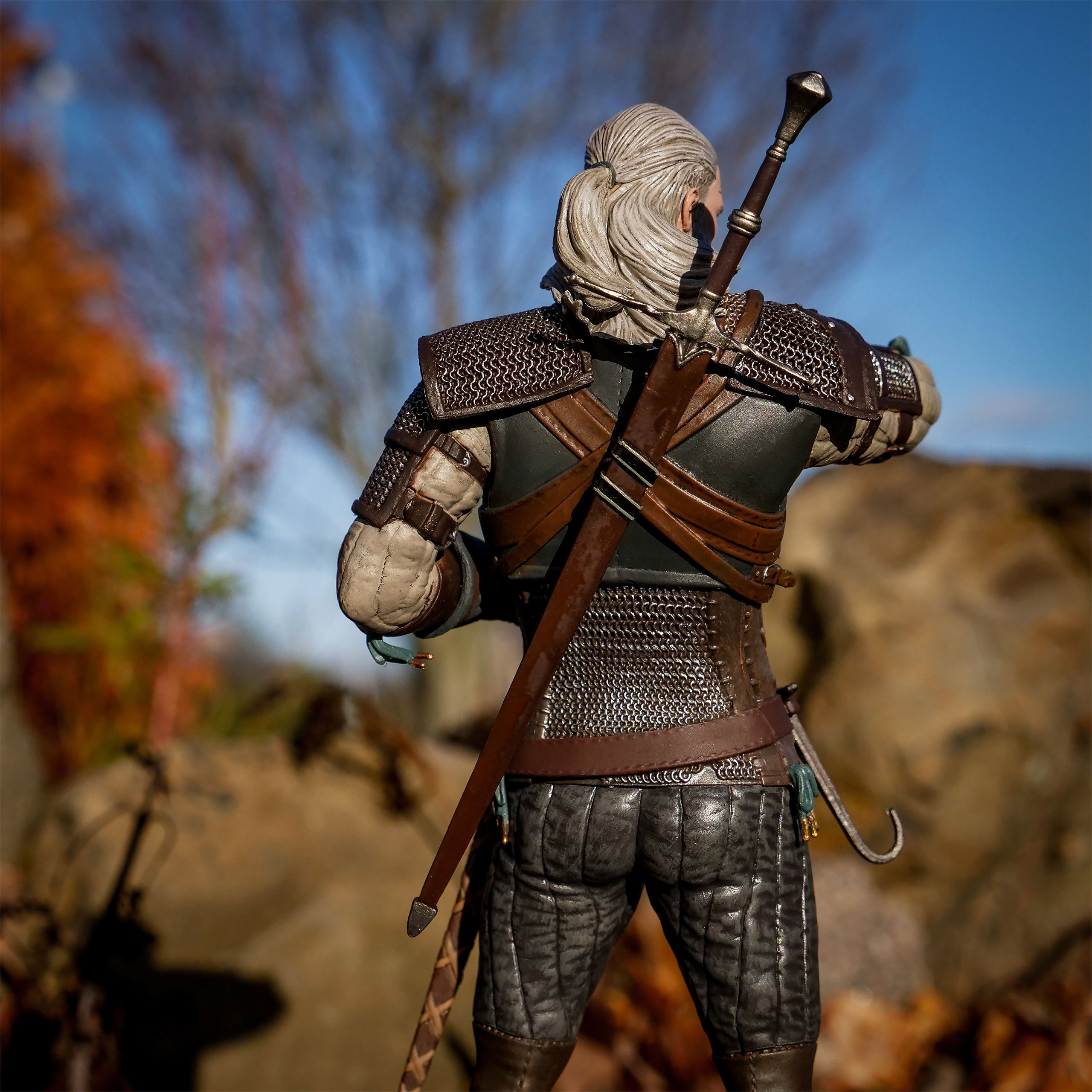 Produktbild Witcher - Heart of Stone Geralt Staty 25 cm