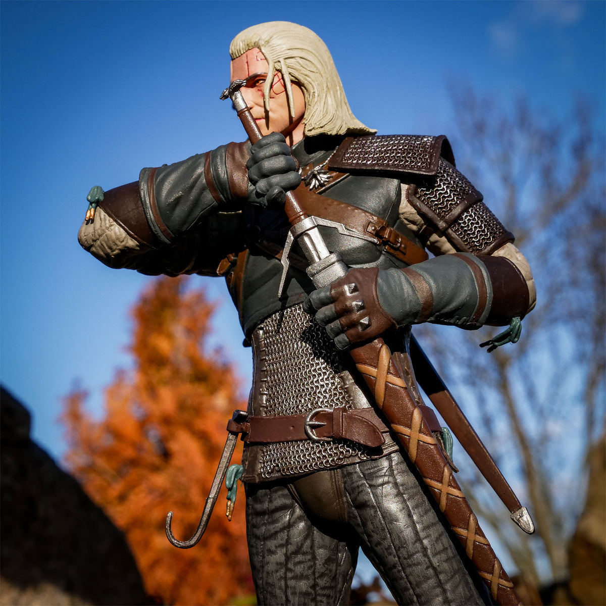 Produktbild Witcher - Heart of Stone Geralt Staty 25 cm