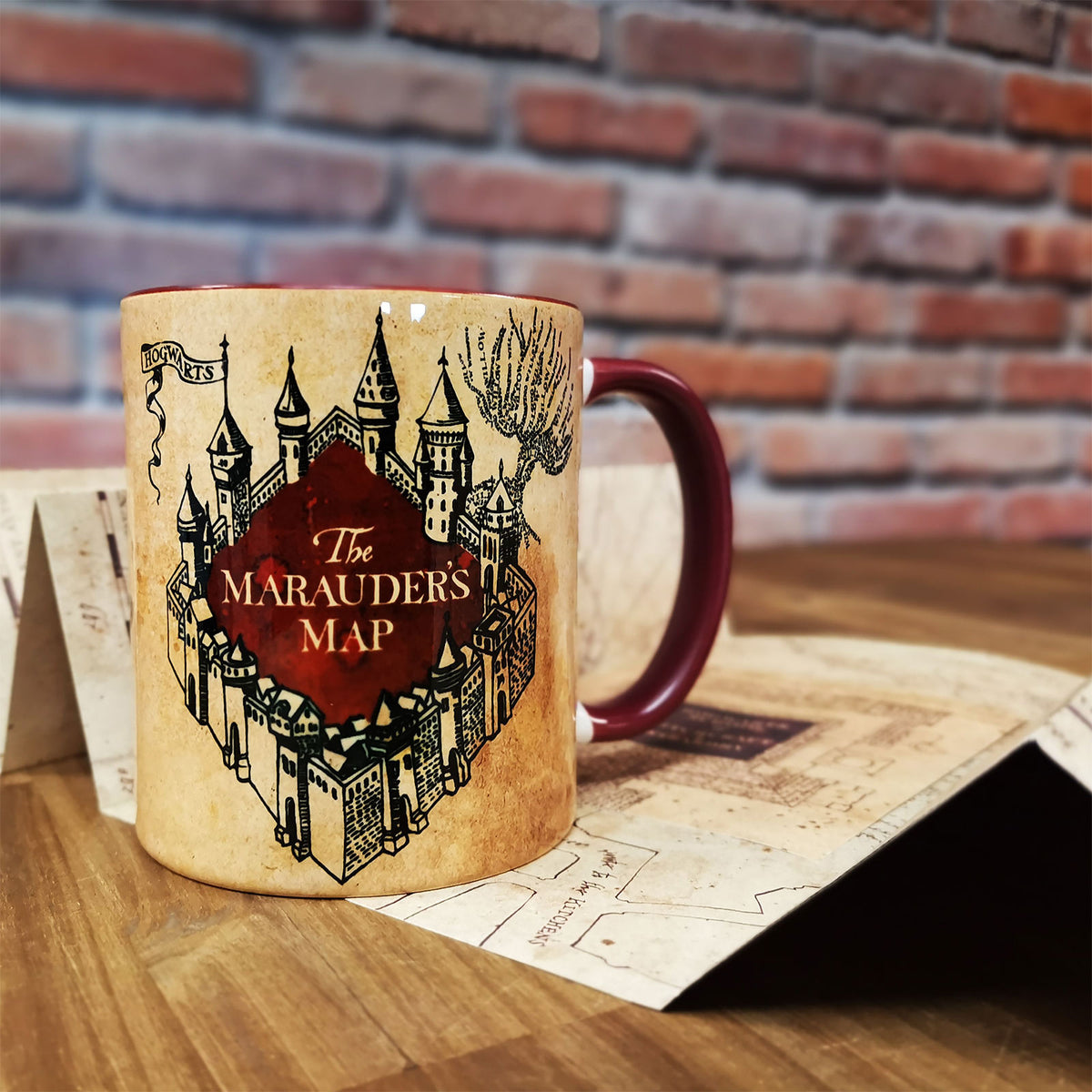 Produktbild Harry Potter - Mugg med Marodörernas Karta
