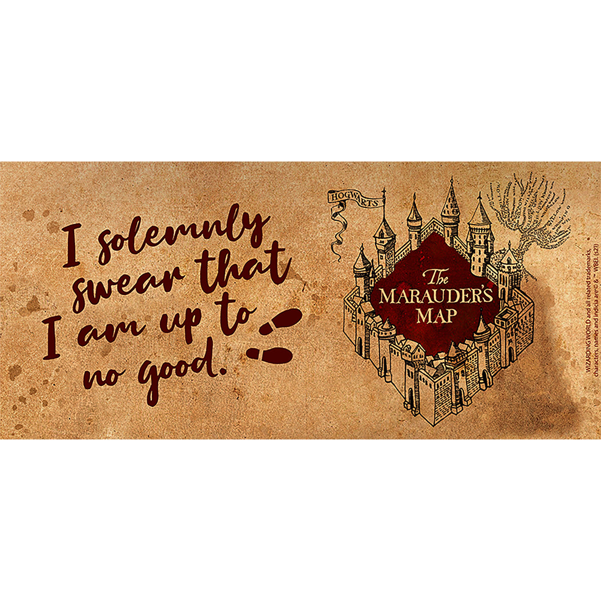 Produktbild Harry Potter - Mugg med Marodörernas Karta