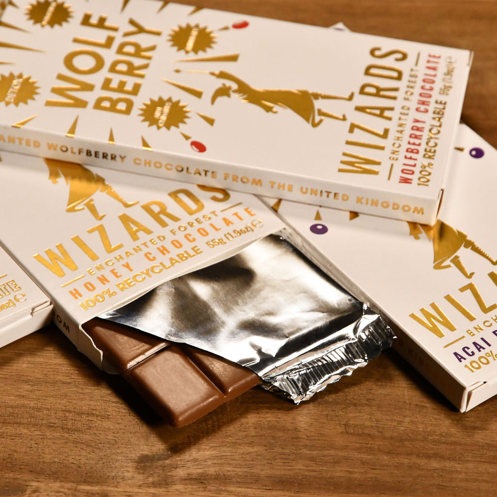 Produktbild Wizards Magic - Enchanted Forest Selection Choklad 4 Kakor