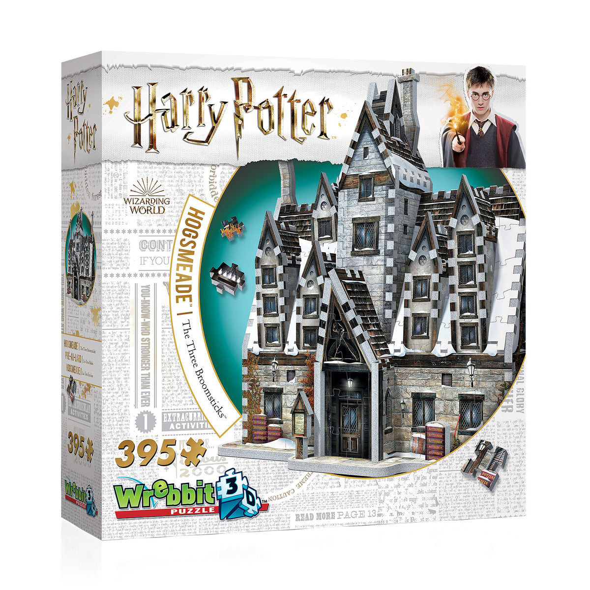 Produktbild Harry Potter - Tre Kvastar 3D-pussel