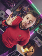 Produktbild Star Trek - Scotty Uniform stickad tröja röd