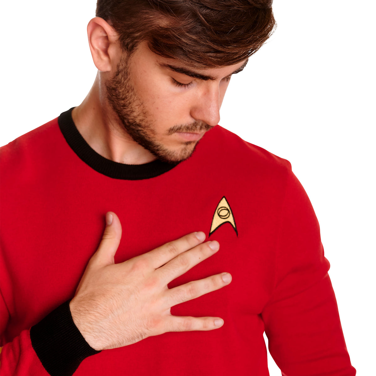 Produktbild Star Trek - Scotty Uniform stickad tröja röd
