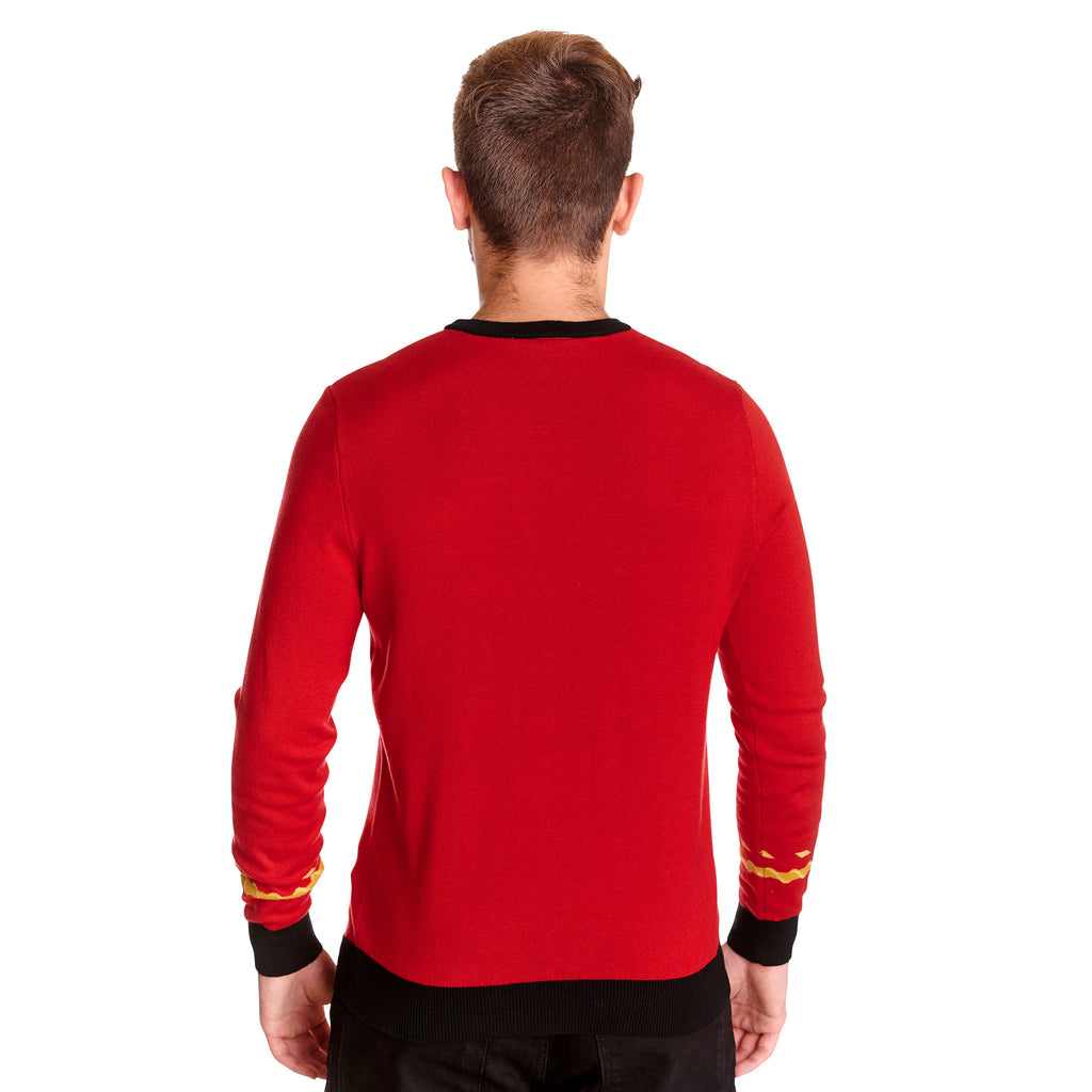 Produktbild Star Trek - Scotty Uniform stickad tröja röd