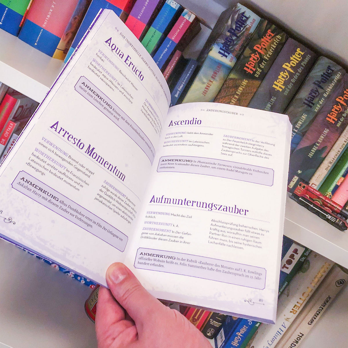 Produktbild Den inofficiella Harry Potter-boken om trollformler och magiska föremål