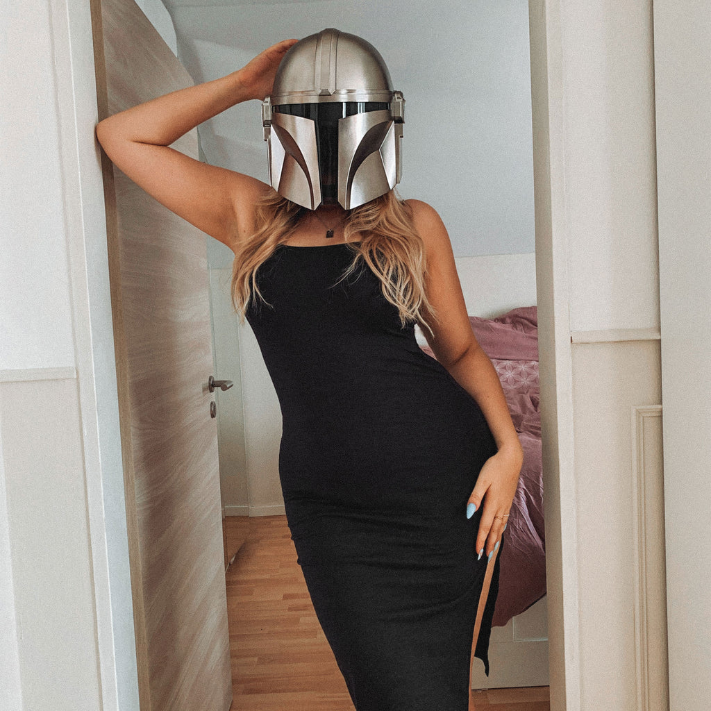 Produktbild The Mandalorian hjälmreplika med ljus - Star Wars