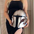 Produktbild The Mandalorian hjälmreplika med ljus - Star Wars