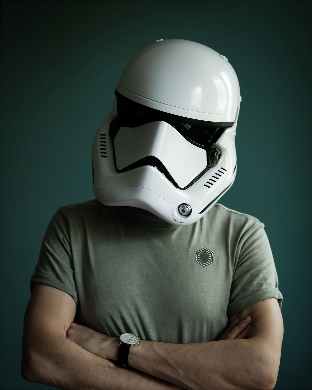 Produktbild Första Ordningens Stormtrooper-hjälm med röstförvrängare - Star Wars