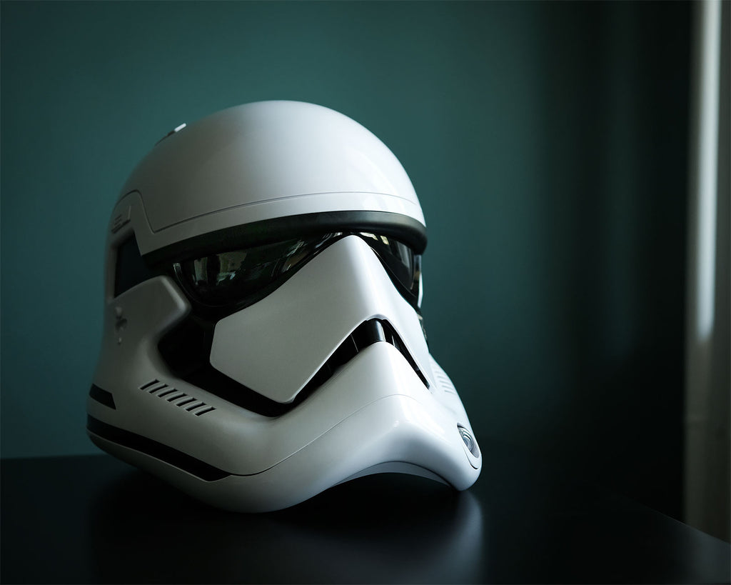 Produktbild Första Ordningens Stormtrooper-hjälm med röstförvrängare - Star Wars