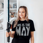 Produktbild The Way T-shirt för Star Wars-fans svart