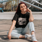 Produktbild Star Wash T-shirt för Star Wars-fans svart