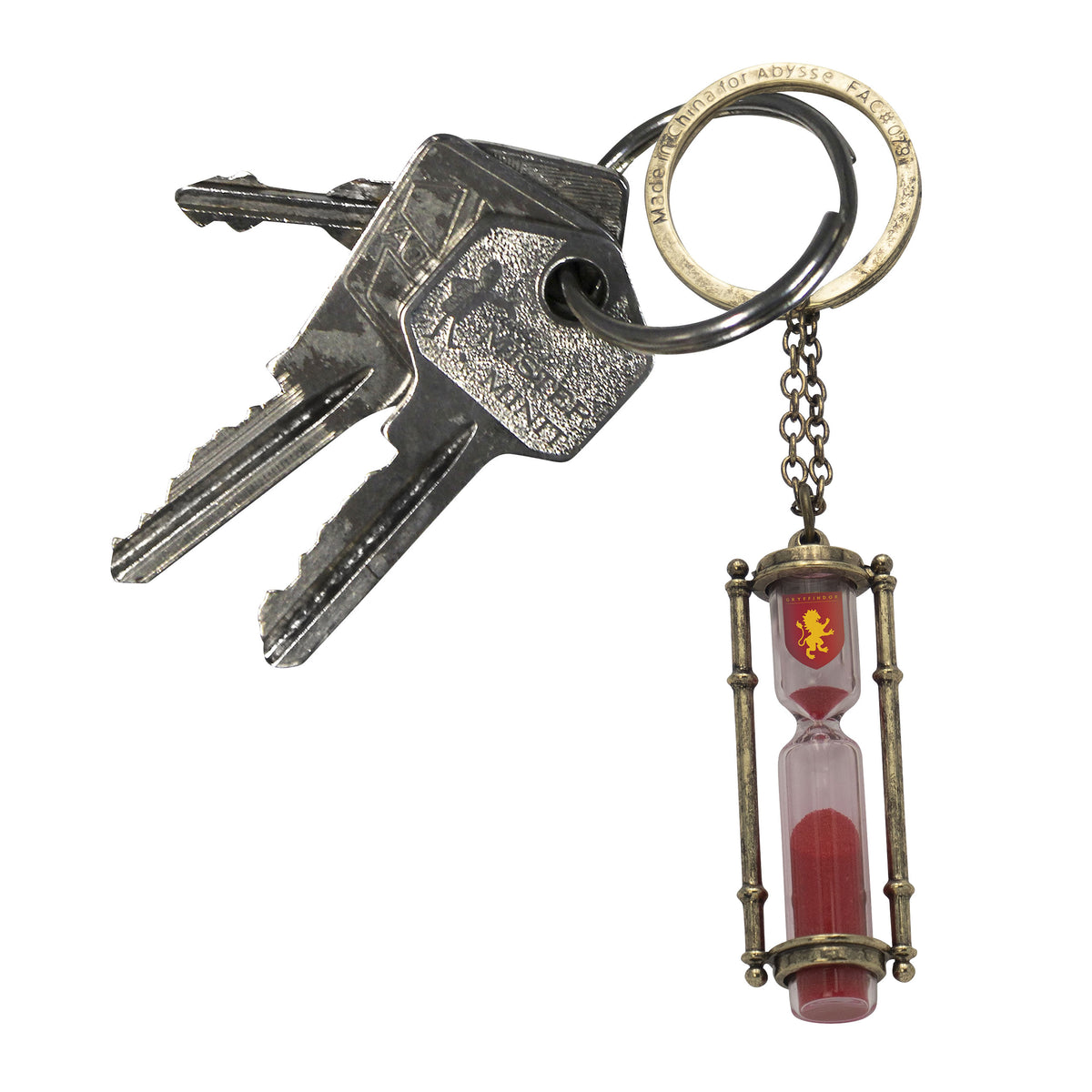 Produktbild Harry Potter - Gryffindor Timglas Nyckelring