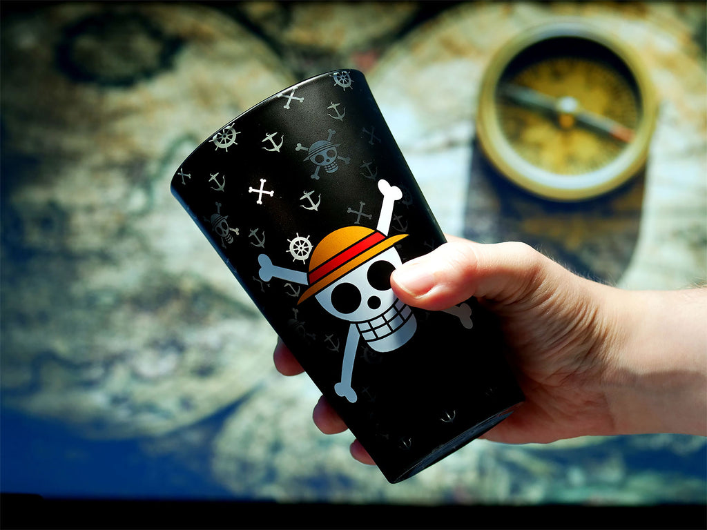 Produktbild One Piece - Glas med Straw Hat Pirates