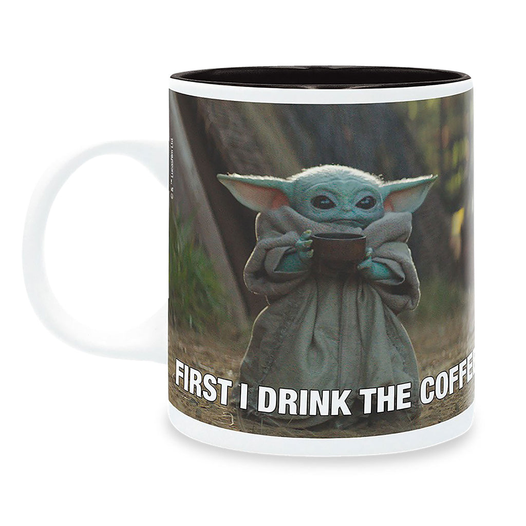 Produktbild Grogu Drick Kaffe & Gör Saker Mugg - Star Wars The Mandalorian