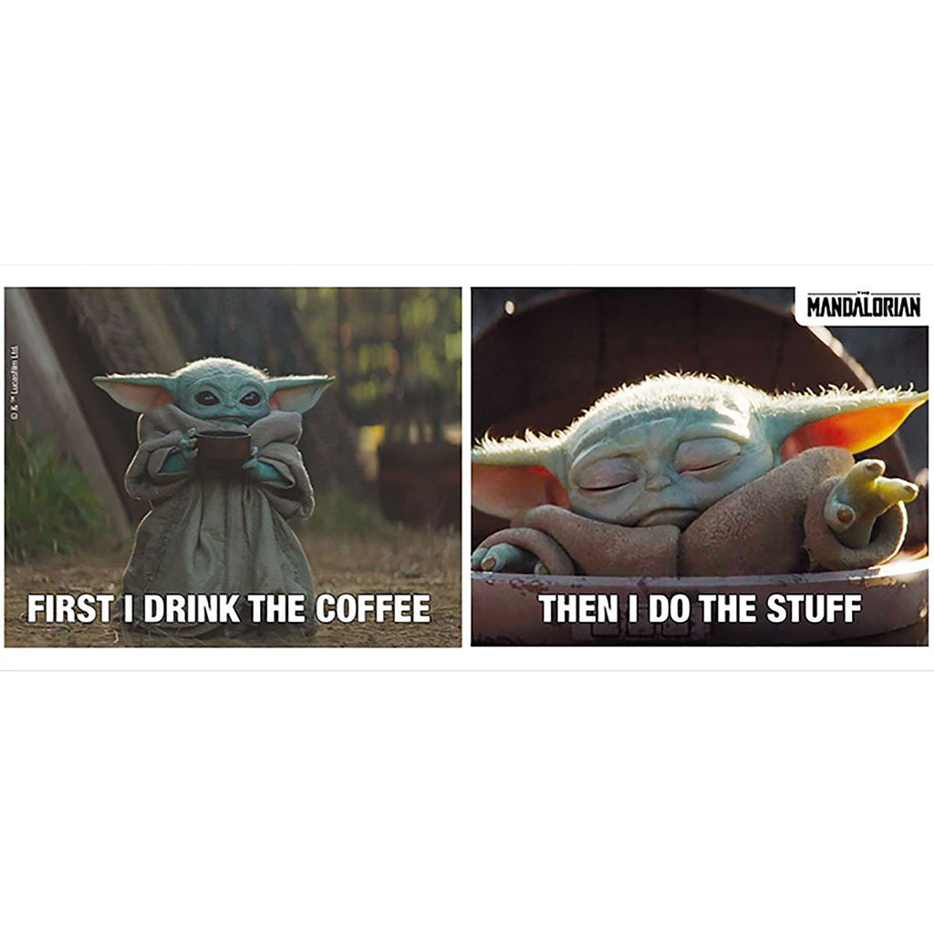 Produktbild Grogu Drick Kaffe & Gör Saker Mugg - Star Wars The Mandalorian