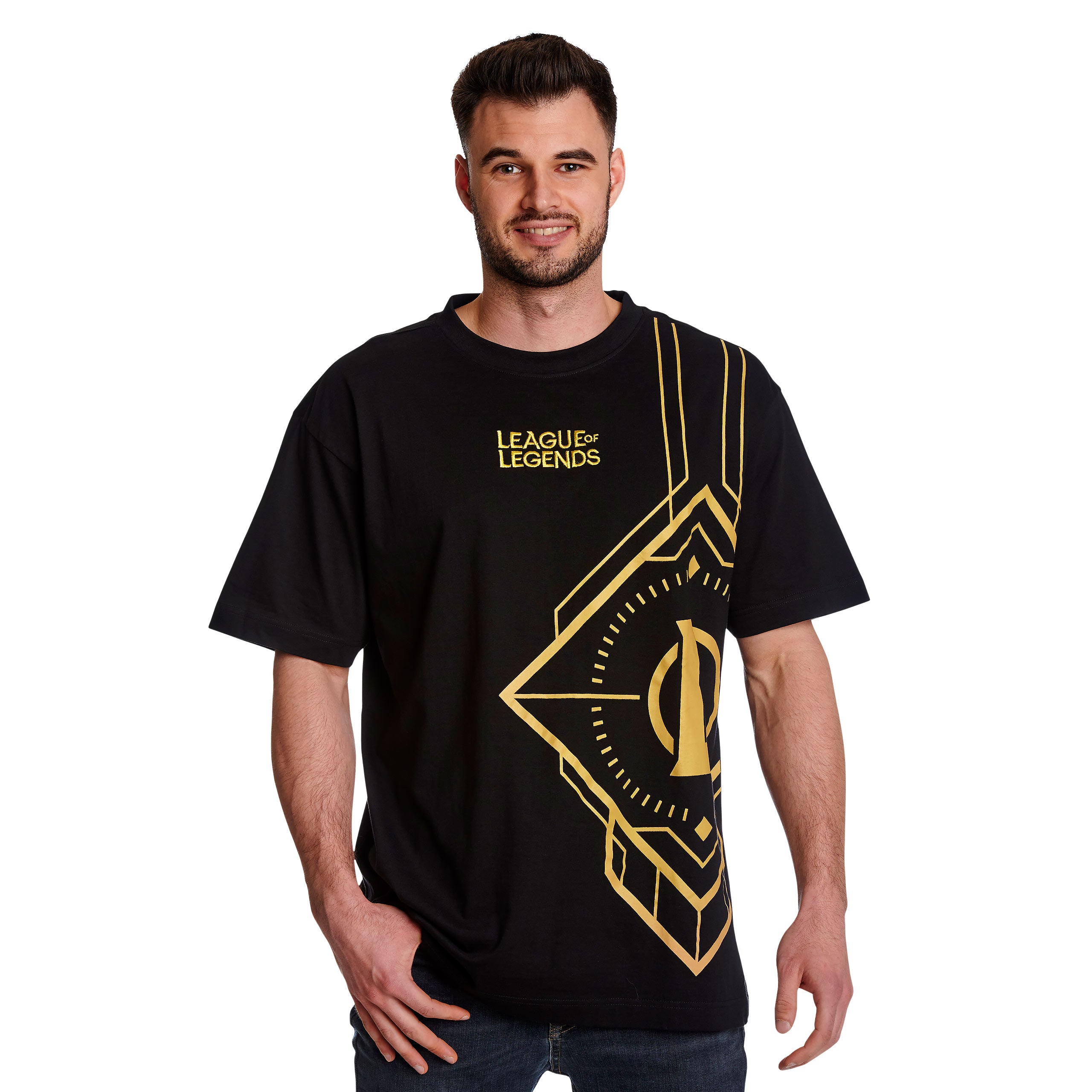 Produktbild League of Legends - Logotyp T-shirt svart