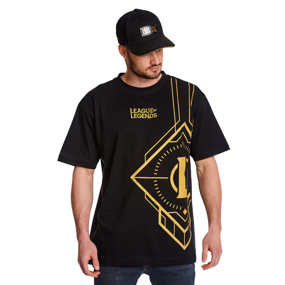 Produktbild League of Legends - Logotyp T-shirt svart