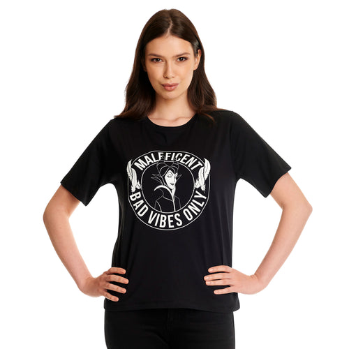 Produktbild Maleficent - Endast dåliga vibbar T-shirt dam svart