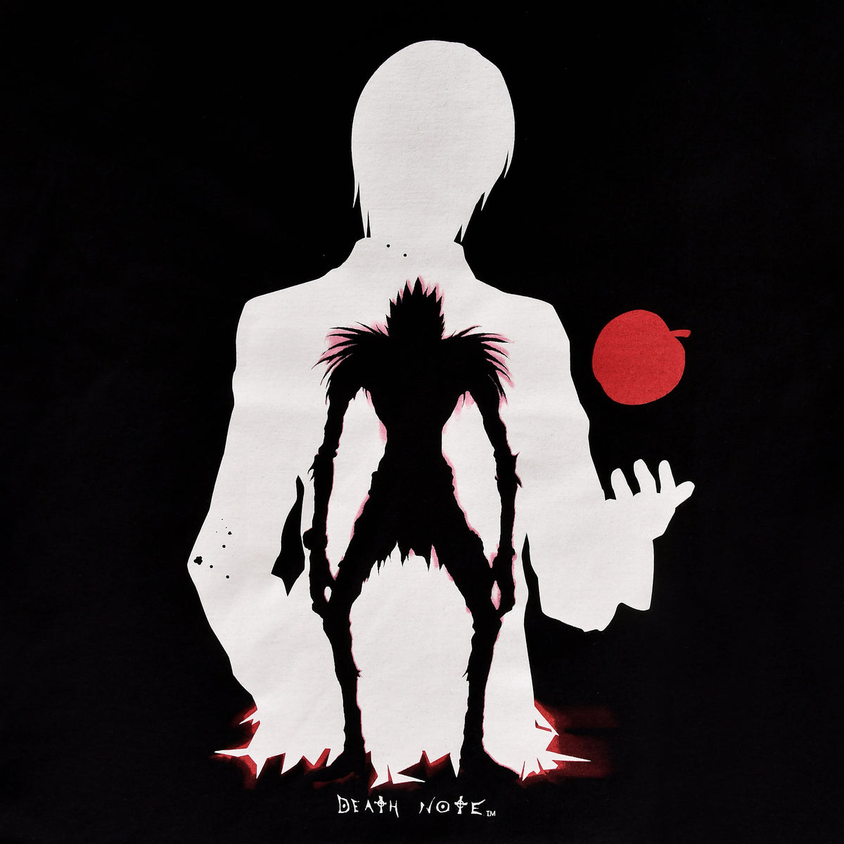 Produktbild Death Note - Ryuk & Light T-shirt svart