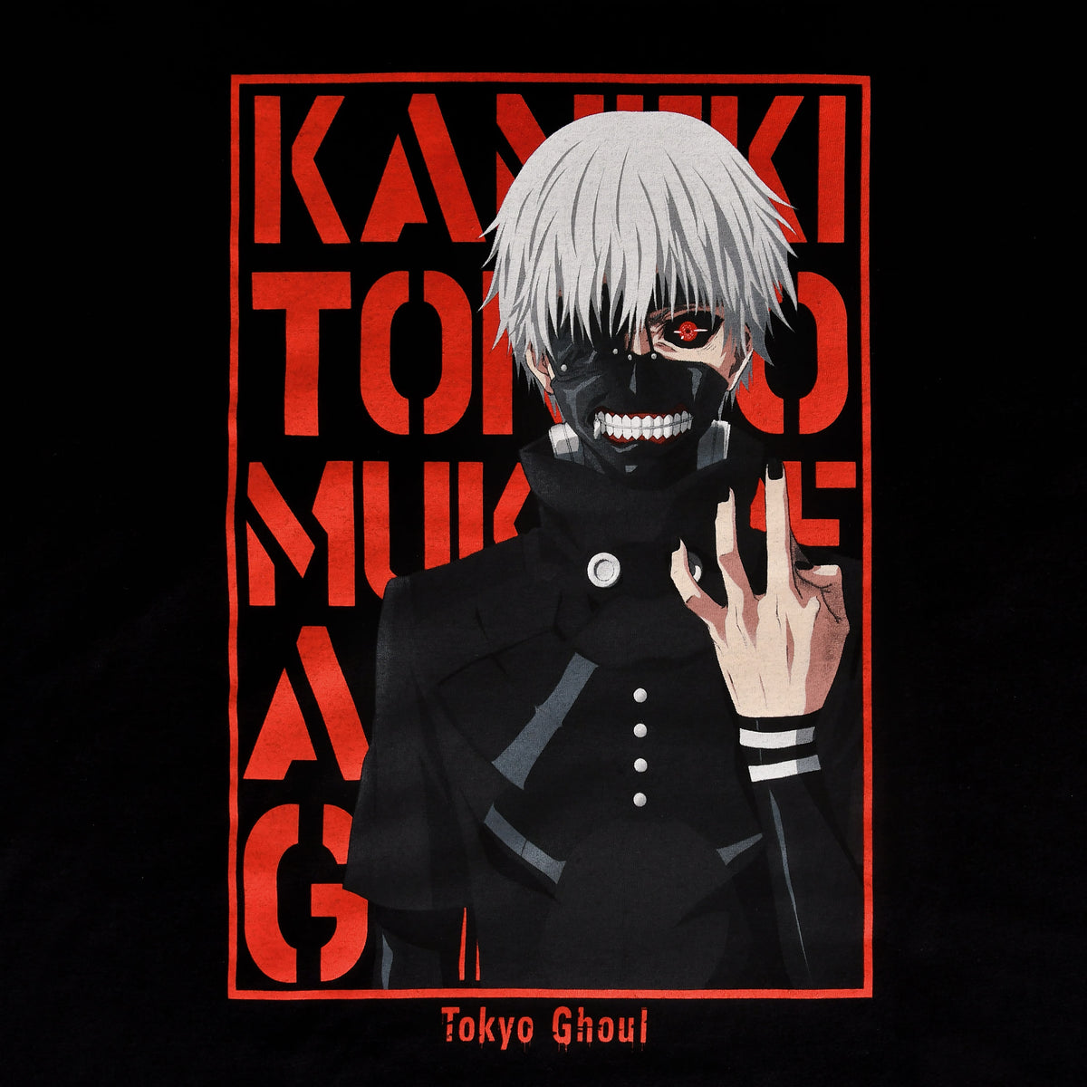 Produktbild Tokyo Ghoul - Kaneki's Ready T-shirt svart