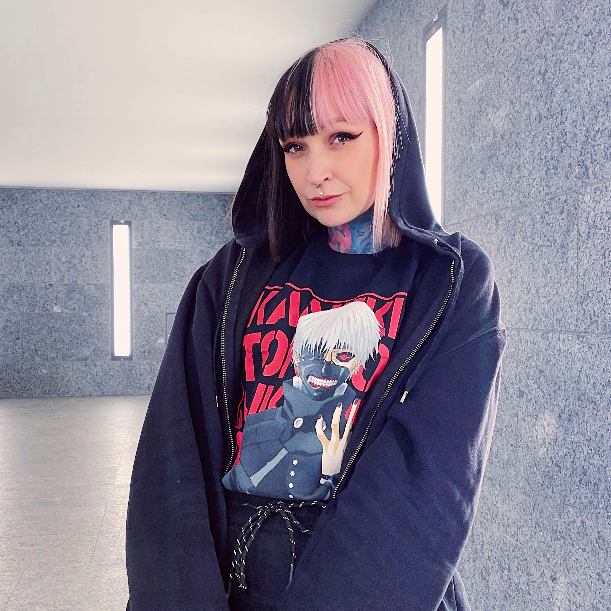 Produktbild Tokyo Ghoul - Kaneki's Ready T-shirt svart