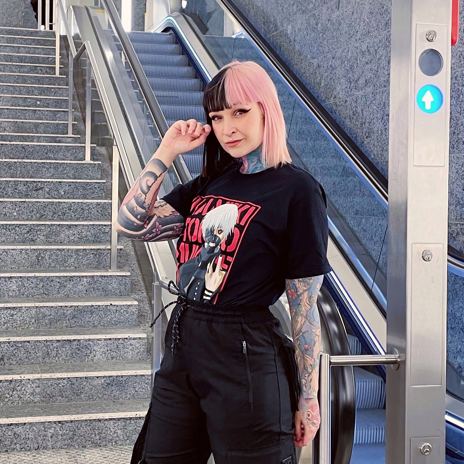 Produktbild Tokyo Ghoul - Kaneki's Ready T-shirt svart